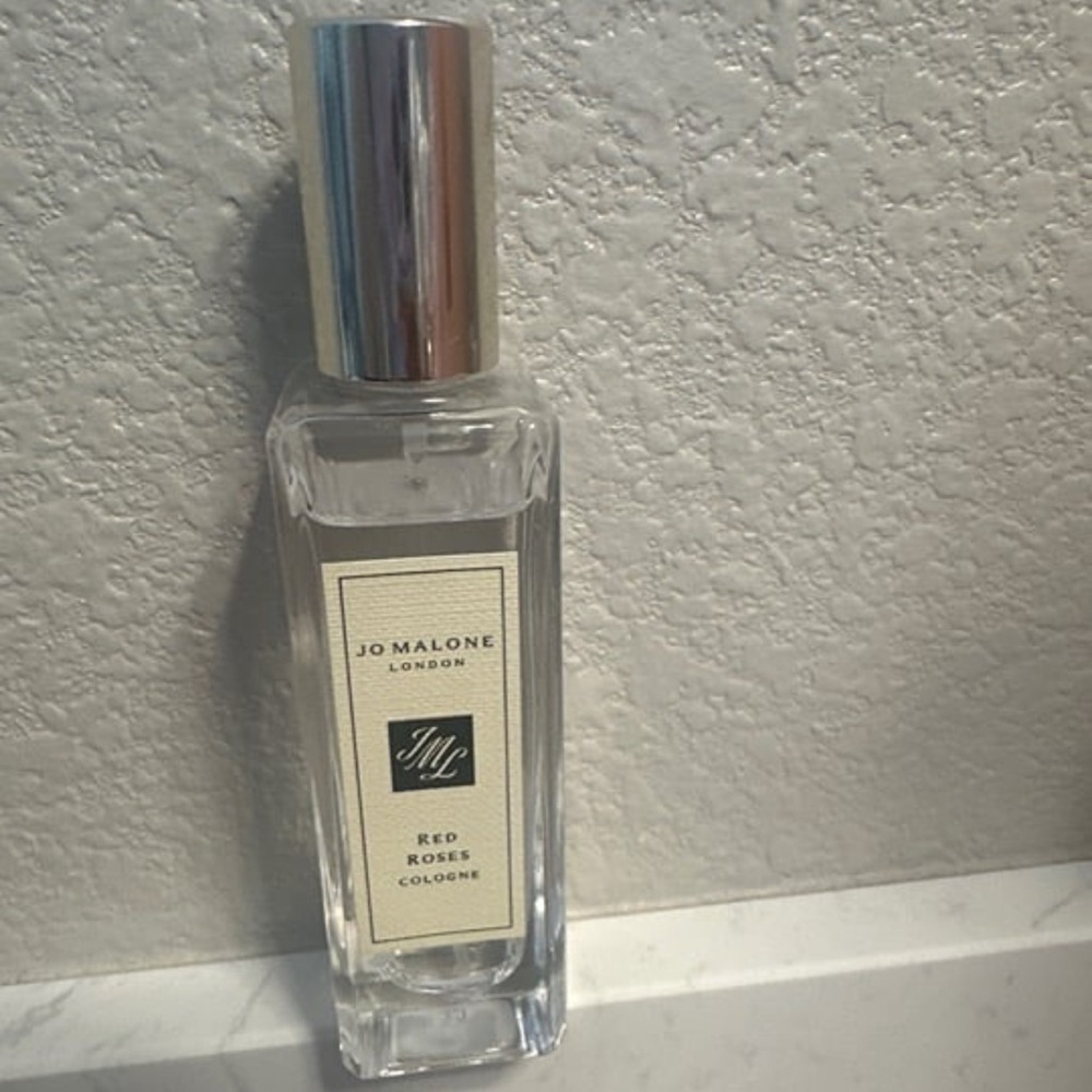 Jo Malone Clear Glass Bottle with Silver Cap
